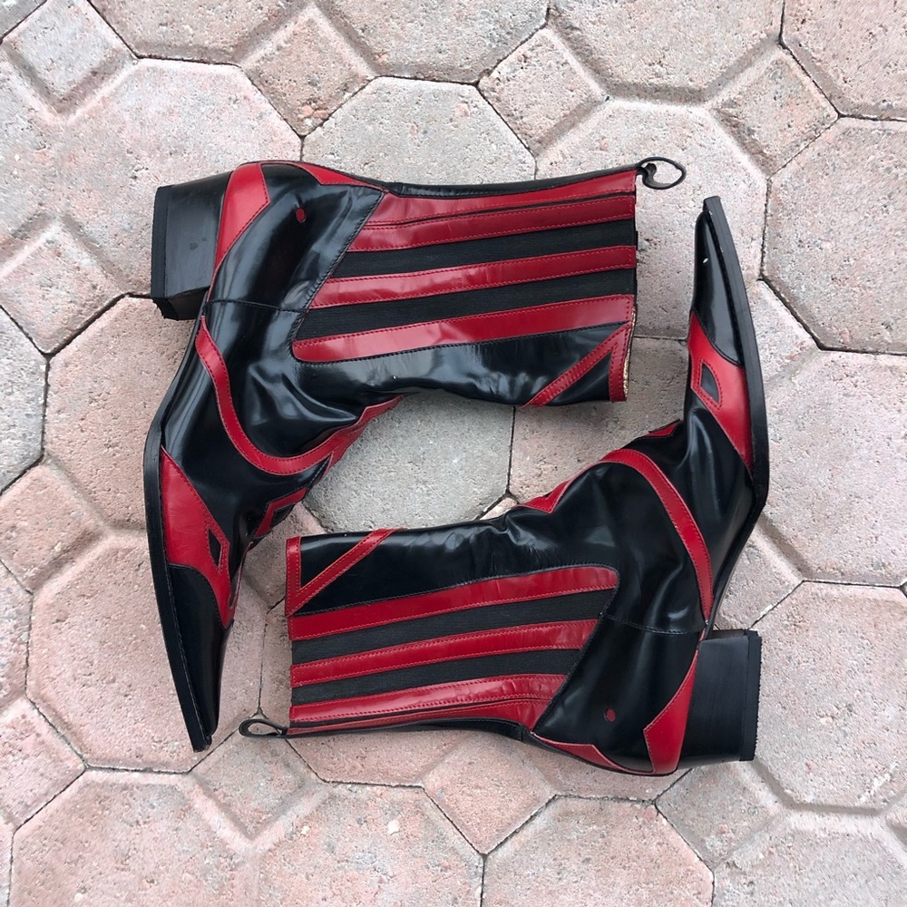 Dolce & Gabbana leather ankle boots